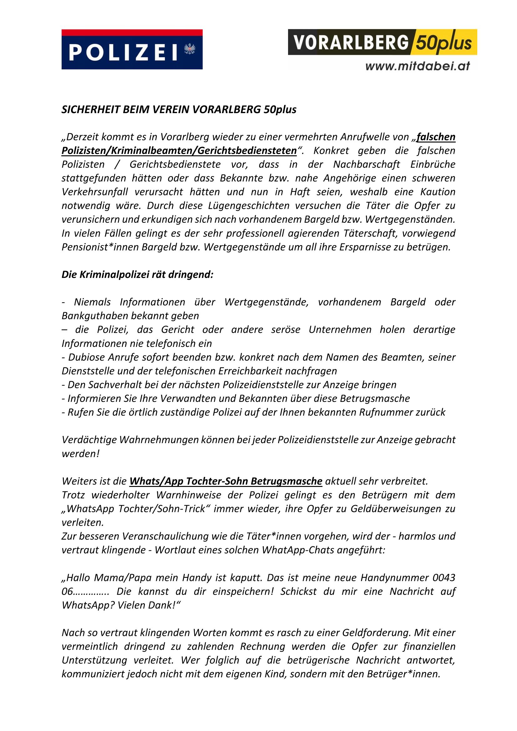 02. Die Polizei Informiert Page 1